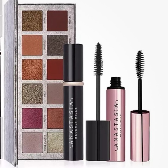 Anastasia Beverly Hills Rose Metals Deluxe Trio- Brow Gel & Mascara